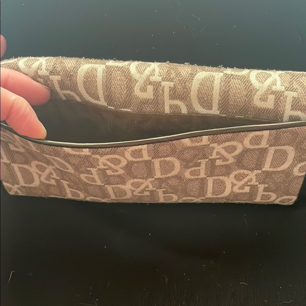 Pinky and Dianne Brown Monogram Wallet - Picture 2 of 11